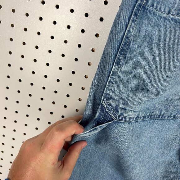 Levi's Carpenter Blue Jeans 40x32 Baggy Wide Leg Skate Cotton Work Wear 90s Y2K - Picture 4 of 9